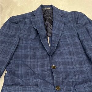 Ted Baker Blue Checkered Blazer
